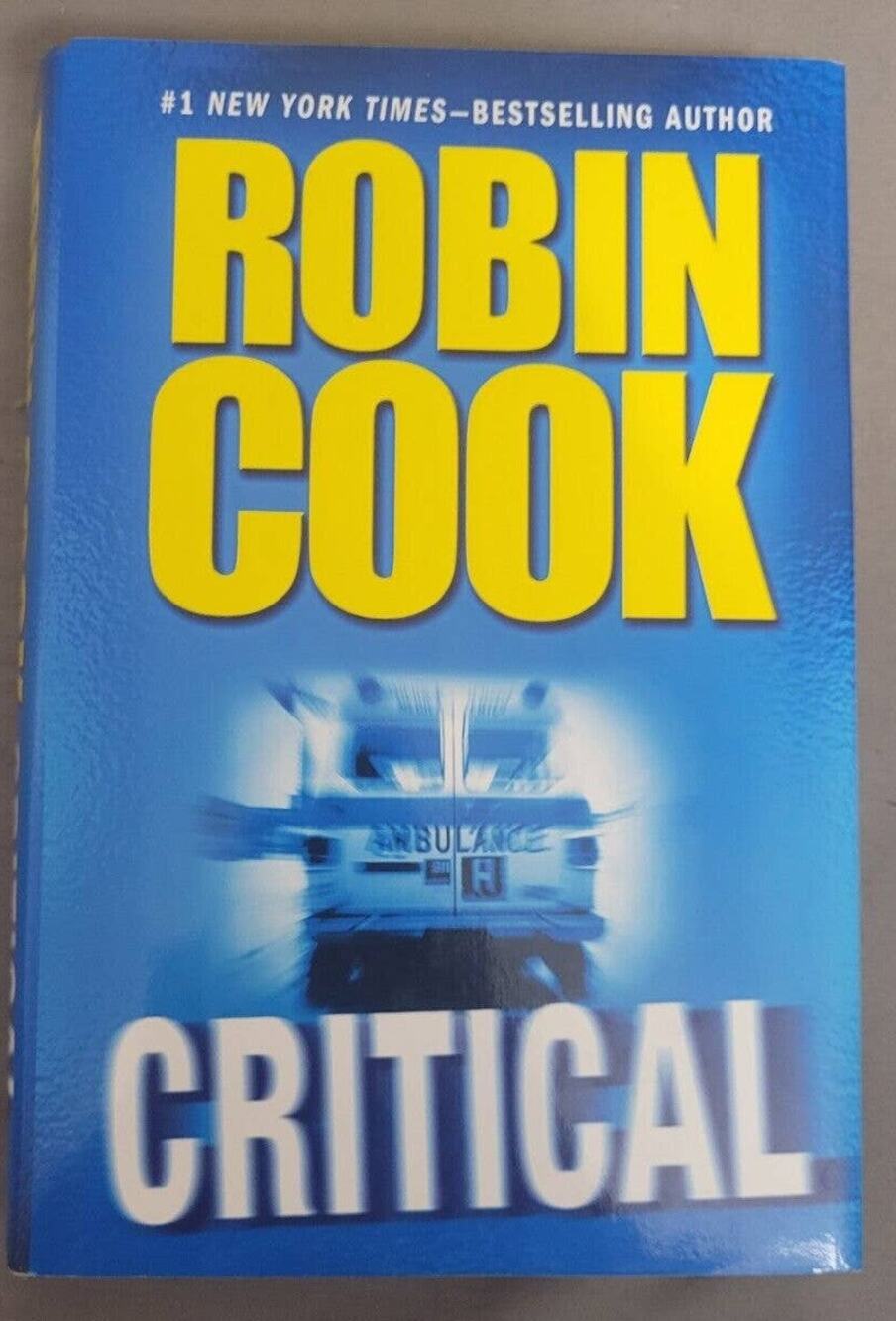 Critical Robin Cook Book Hardback